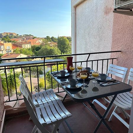 Collioure, Bel Appartement De 40M2 Avec Balcon Et Parking Exterior photo
